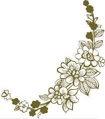 花のイラストフリー素材白黒モノクロno094切り絵風 花 イラスト 花 イラスト 無料 切り絵