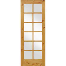 Krosswood Doors 32 In X 96 In Knotty Alder 12 Lite Low E Insulated Clear Glass Solid Right Hand Wood Single Prehung Interior Door Ka 412 28 80 134 Rh Prehung Interior Doors Custom Interior Doors Wood Exterior Door