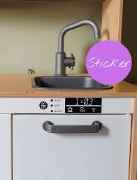 Toy Play Kitchen Dishwasher Vinyl Sticker Decal Suit Ikea Etsy Play Kitchen Ikea Kitchen Dishwasher