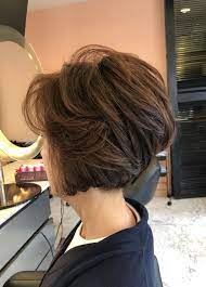 40代50代60代ヘアスタイル髪型 ショートボブ 60代 ヘアスタイル ヘアスタイル 髪型 ショートボブ