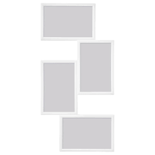 Die einfachste möglichkeit, um deine bilder ohne nagel aufzuhängen, ist klebeband. Yllevad Collage Rahmen Fur 4 Fotos Weiss 21x41 Cm Ikea Deutschland