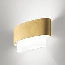 En Aspect Feuille D Or Applique Matrioska Wall Lights Light Sandblasted Glass