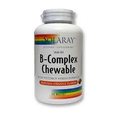 Follow the directions for use. Buy Solaray B Complex Orange 50 Chews Evitamins Australia