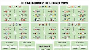 Retrouvez tous les matches de l'équipe pour l'édition 2021. Euro 2021 Calendrier Pdf Calendrier 2021 A Imprimer Gratuit En Pdf Et Excel