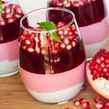 Pomegranate Mousse Parfaits Video Tatyanas Everyday Food Recipe Desserts Pomegranate Recipes Tatyana S Everyday Food