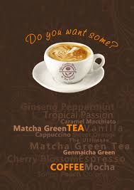 Tropical passion tea coffee bean. Poster Coffee Bean Tea Leaf Itou4j