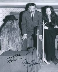 I used to watch the addams family when i was a teen, and i really loved that tv show. The Addams Family Tv Cast Autographed Signed Photograph Co Signed By John Astin Felix Cousin Itt Silla Historyforsale Item 289942