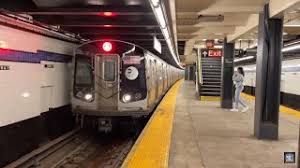 R32 a train and r46 c trains @ euclid avenue. Pm Rush Hour R142 2 Local And 5 Express Trains At Jackson Avenue