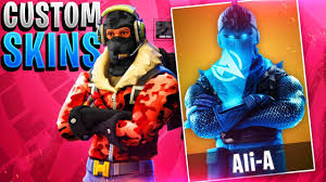 You are not required to subscribe, turn notifications on or drop a like to win the vbucks given away in the video. New Free Custom Skins In Fortnite Make Your Own Skins In Fortnite Battle Royale Youtube