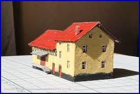 Modelleisenbahn h0 krippe bauen feldbahn krippenfiguren holzhaus hauswand bilder verwitterung miniaturhäuser. Erste Erfahrungen Mit Lasercut Bausatzen Stummis Modellbahnforum