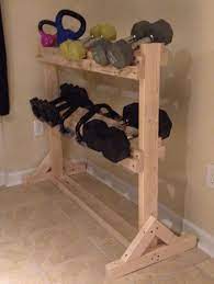 2x4 Dumbbell Rack Diy Home Gym Diy Gym Equipment Diy Gym