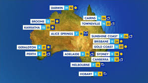 Media requires javascript to play. Weather Forecast Australia Blustery Winds Showers To Sweep Southeast Australia