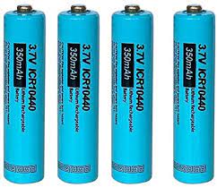 In this video i use my mobile battery, my quantum qhm262w.in my case it's working great.charge your battery and use for long time pls be careful while using. Amazon Com 4pcs Aaa Icr 10440 Rechargeable Lithium Ion Battery 3 7v 350mah Electronics