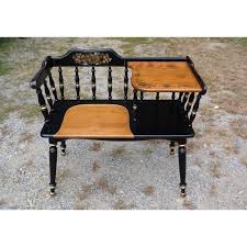 Shop walmart.com for every day low prices. Vintage Ethan Allen Gossip Bench Hitchcock Style Telephone Table Entry Bench Chairish