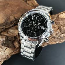 It went down in history as the first wristwatch on the moon. Omega Speedmaster Date Pre Owned Purchase Sale Of Luxury Watches