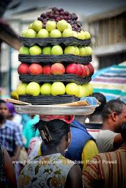 Fruits Vengdor In Kumasi Ghana African Kumasi Africa