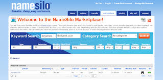 Namesilo Marketplace Very Simple To Use Just Type In The Domain Name You Would Like To Obtain For Example Thetvnet Com And Cli Marketplace Domain Supportive