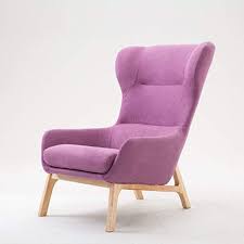 Amazon Com Lazy Sofa Chair For Living Room Bedroom Club Office Upholstered Tub Chair Wood Base Outdoor Garden C In 2020 Deep Seated Couch Living Room Chairs Lazy Sofa