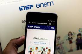Institucional nesta seção são divulgadas informações institucionais e organizacionais do inep, como suas competências. Enem 2019 Homepage Auf Dem Mobilgerat Enem Ist Ein Test Von Inep In Brasilien Teilnehmer Redaktionelles Stockfotografie Bild Von Beschreibung Schule 144347757