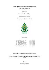 We did not find results for: Pdf Tujuan Penciptaan Objek Dakwah Adz Dzariyat Ayat 56