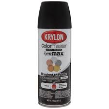 Oil Rubbed Bronze Krylon Colormaster Brushed Metallic Spray Paint Primer Hobby Lobby 74543