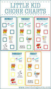 Chore Chart Chore Chart Kids Charts For Kids Printable