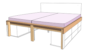 Die einfachste möglichkeit, einen tisch zu bauen, ist natürlich, tischbeine und eine tischplatte zu kombinieren. Anleitung Zu Meinem Schlafzimmerkonzept Mit Diy Bett Und Raumteiler
