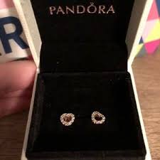 Be the first to write a review. Pandora Jewelry Pandora Rose Gold Heart Stud Earrings Poshmark