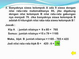 A) rumus mean hitung dari data tunggal. Statistika Latihan Soal Diagram Median Dan Modus Mengumpulkan Data Ppt Download