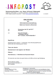 Nach dem absenden deiner kündigung kannst du dich entspannt zurücklehnen. Infopost Haus Und Grund Odenwald