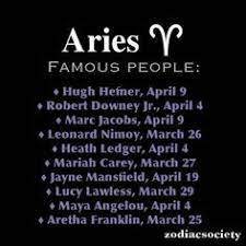 Famous Aries People Famous Aries Aries Horoscope Zodiac Star Signs