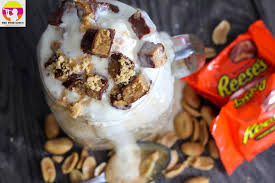 When you go to make the recipe, rather than guesstimating how many banana chunks equal one banana, you'll know to take out exactly 14 pieces to make a milkshake. Homemade Reese S Milkshake The Food Scout