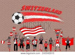 The current head coach is vladimir petković. Swiss Football Fans Vector Photo Free Trial Bigstock