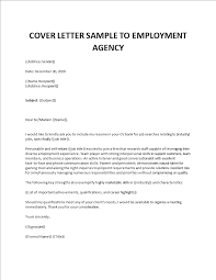 Learn what cover letter titles are. Cover Letter To Recruitment Agency Example