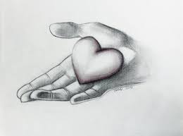 Pencil Drawing Heart Drawing Heart Pencil Drawing Drawings For Him
