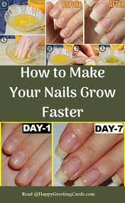 How To Make Your Nails Grow Faster Face Health Clear Skin Face Health Remedies Clear Face Faster Grow Grow Nails Faster You Nailed It How To Grow Nails