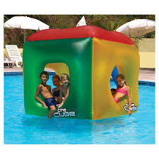 Swimline The Cube Pool Float Inflatable Pool Toys Swimming Pool Floats Pool Toys