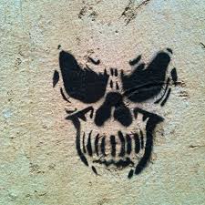 Stencils Skulls Spray Paint Skull Painting Skull Pop Art
