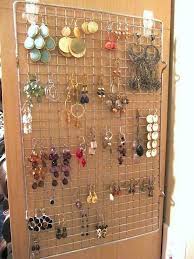 Creating an earring holder can be incredibly easy! Low Cost Diy Earring Holders You Can Easily Make Fashionsy Com