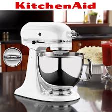Our smallest stand mixer is since 1919, the kitchenaid stand mixer has been the culinary center of kitchens across the country. Kitchenaid Artisan Stand Mixer 5ksm175ps White Cook