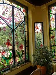 Maison Schott Vitraux De 1900 6 Quai Choiseul Nancy Peintre Verrier Antoine Bertin Stained Glass Art Stained Glass Flowers Stained Glass Window Panel
