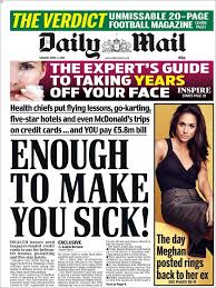 I hope the data that appears could be helpful to you. Daily Mail Uk Edition