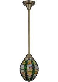 For larger kitchen islands you may want to do chandeliers and for smaller kitchen islands you may want to do some mini available in brushed nickel, imperial silver, and palladian bronze finishes. One Light Mini Pendant From The Beehive Collection By Meyda Tiffany 147739