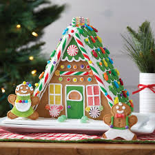 Decorate A Sensational Gingerbread Scene With A Giant A Frame House Two Kids One T Gingerbread House Decorations Gingerbread House Gingerbread House Template