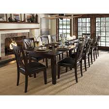 A America Montreal Rectangular Extension Dining Table Espresso Www Hayneedle Com Solid Wood Dining Set Rectangular Dining Table Extension Dining Table