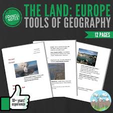 Cornell Notes Geography The Land Europe In 2020 Cornell Notes History Curriculum Social Studies Resources