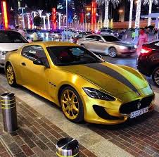 Gold Maserati Amazing Cars Super Cars Top Cars