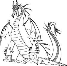 Dragon Maleficent Coloring Page Cartoon Coloring Pages Dinosaur Coloring Pages Dragon Coloring Page