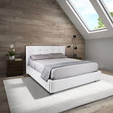 Offerte relazionate letto matrimoniale misure standard:. Letto Contenitore Venere Bianco Misura 160 X 190 Matrimoniale Apertura Duo
