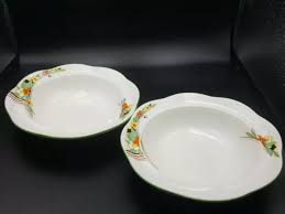VINTAGE ART DECO Alma Ware England Bowls X2 £4.99